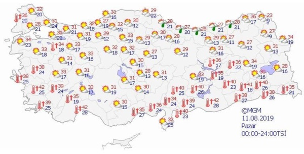 Kurban Bayram'ı boyunca tüm yurtta hava nasıl olacak ? 7