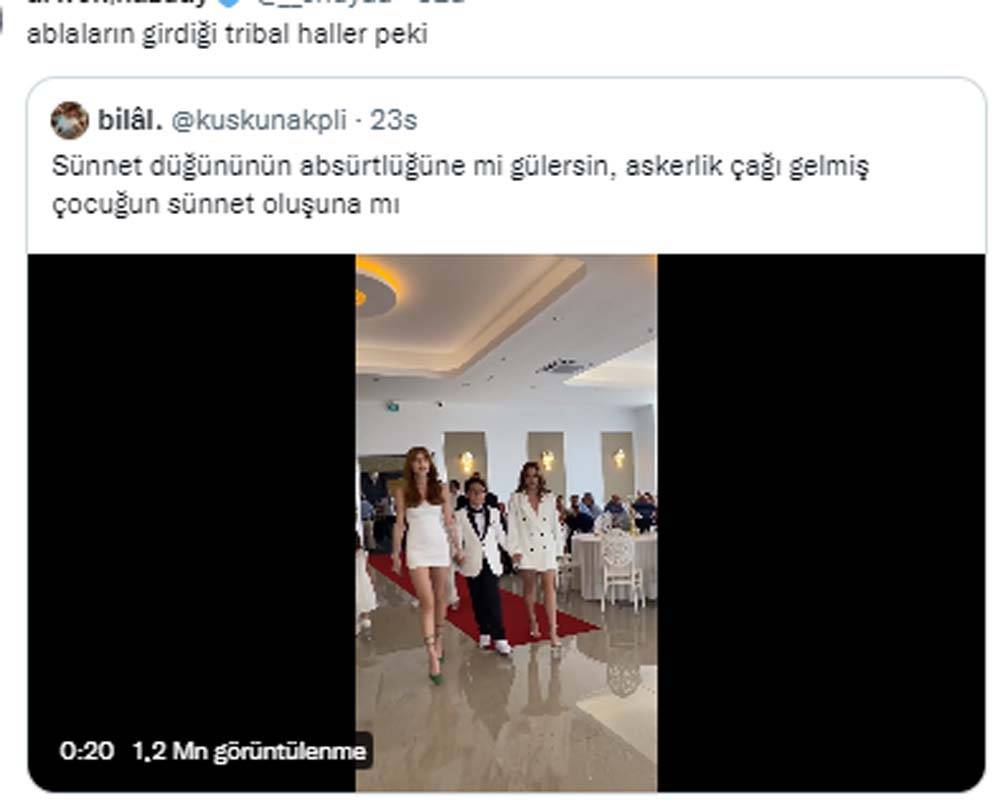 TikTok'ta yayınlanan sünnet düğünü videosu izleyenleri gülmekten kırdı geçirdi! Absürt detaylar çıldırttı! "Gerçek olamayacak kadar saçma" 12