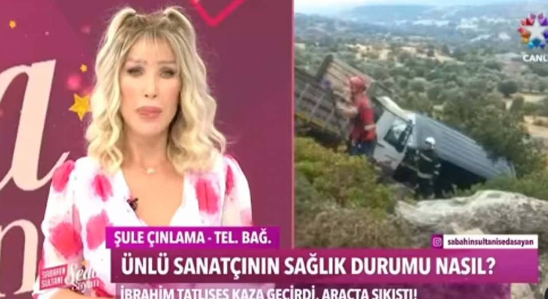 Seda Sayan, ölümden dönen İbrahim Tatlıses'in kaza haberini programında paylaşınca olanlar oldu! Tepki üstüne tepki yağdı! 3