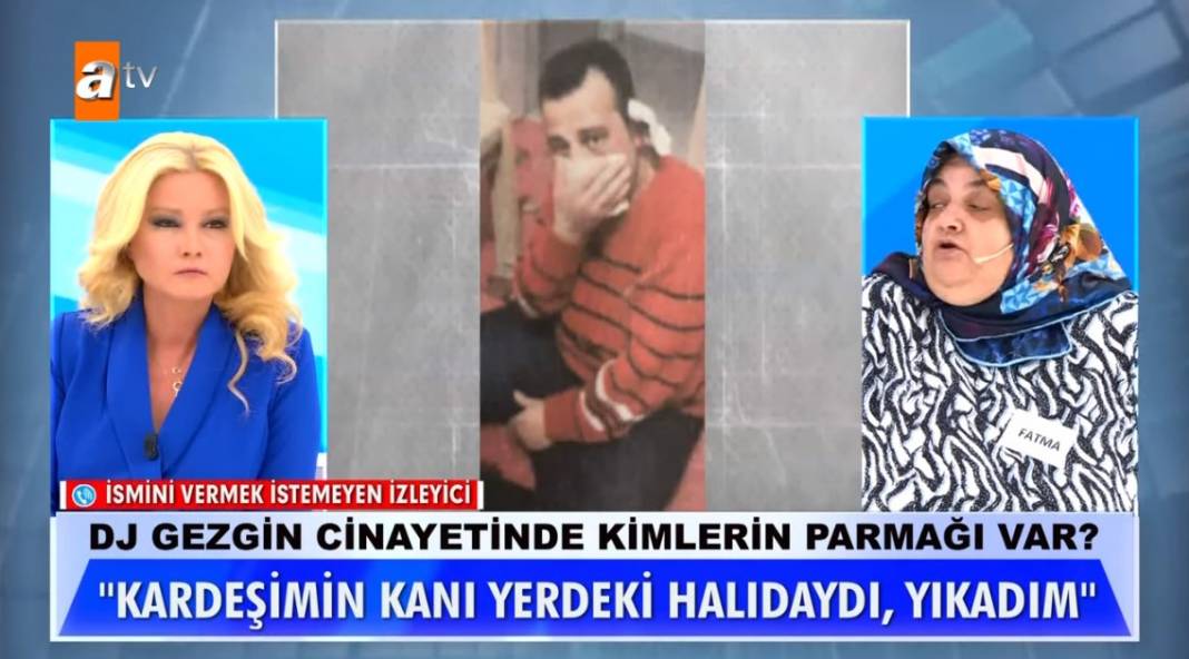 Müge Anlı stüdyoyu birbirine kattı! Fatma Karadağ, kardeşi DJ Mehmet Gezgin hakkında söyledikleriyle, Anlı'yı çileden çıkardı! 4