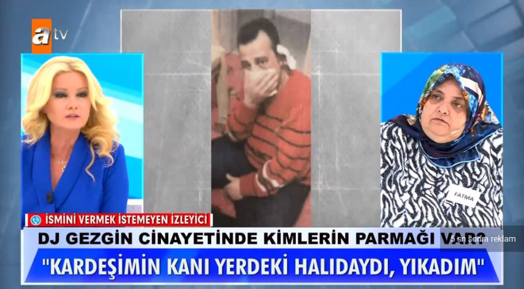 Müge Anlı stüdyoyu birbirine kattı! Fatma Karadağ, kardeşi DJ Mehmet Gezgin hakkında söyledikleriyle, Anlı'yı çileden çıkardı! 5