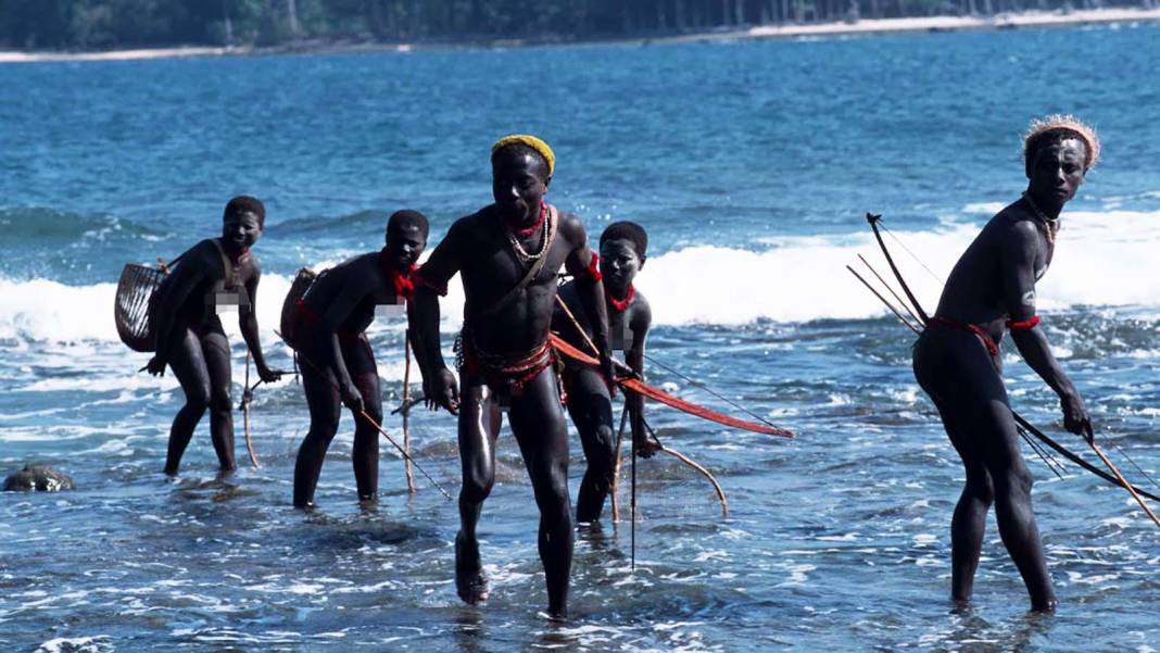 Dışarıdaki hayattan tamamen izole, dünyanın en ilkel ve vahşi toplumu : Sentinel Kabilesi 8