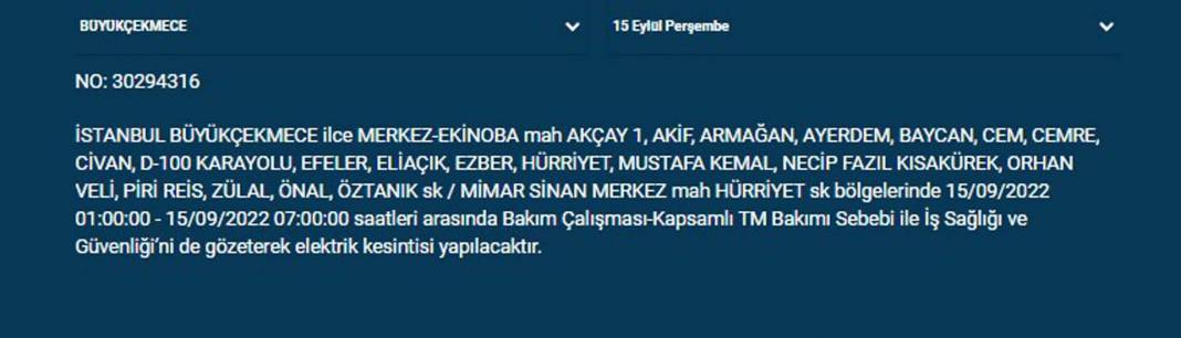 İstanbullular o saatlere dikkat! BEDAŞ ilçe ilçe açıkladı: Bugün ve yarın elektrikler kesilecek, önleminizi alın! 13