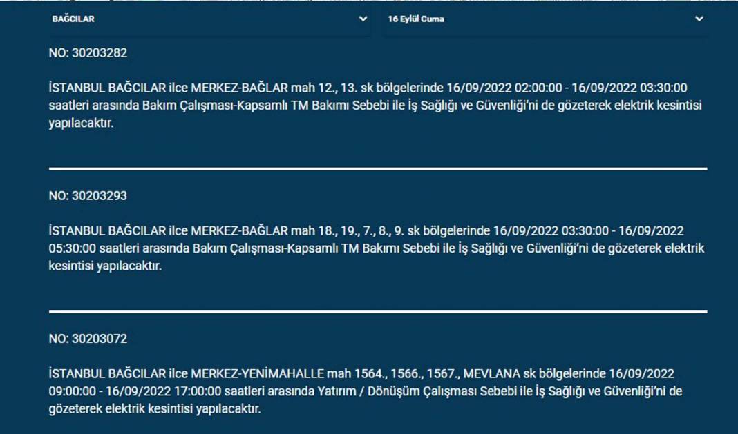 İstanbullular o saatlere dikkat! BEDAŞ ilçe ilçe açıkladı: Bugün ve yarın elektrikler kesilecek, önleminizi alın! 25