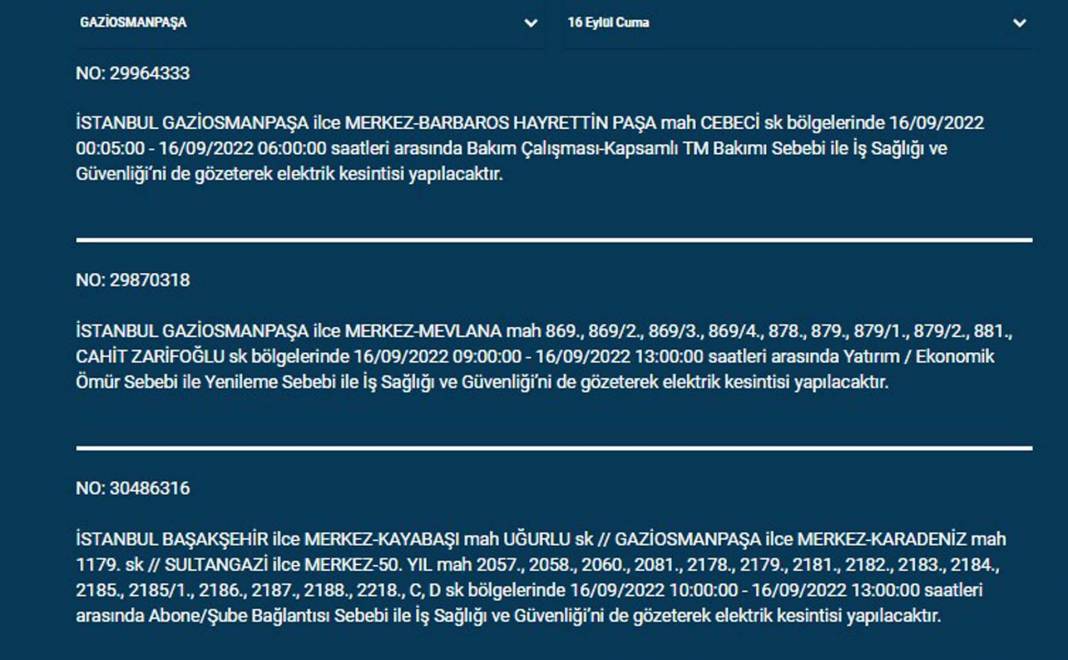 İstanbullular o saatlere dikkat! BEDAŞ ilçe ilçe açıkladı: Bugün ve yarın elektrikler kesilecek, önleminizi alın! 36