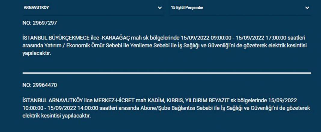 İstanbullular o saatlere dikkat! BEDAŞ ilçe ilçe açıkladı: Bugün ve yarın elektrikler kesilecek, önleminizi alın! 4