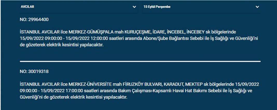 İstanbullular o saatlere dikkat! BEDAŞ ilçe ilçe açıkladı: Bugün ve yarın elektrikler kesilecek, önleminizi alın! 5