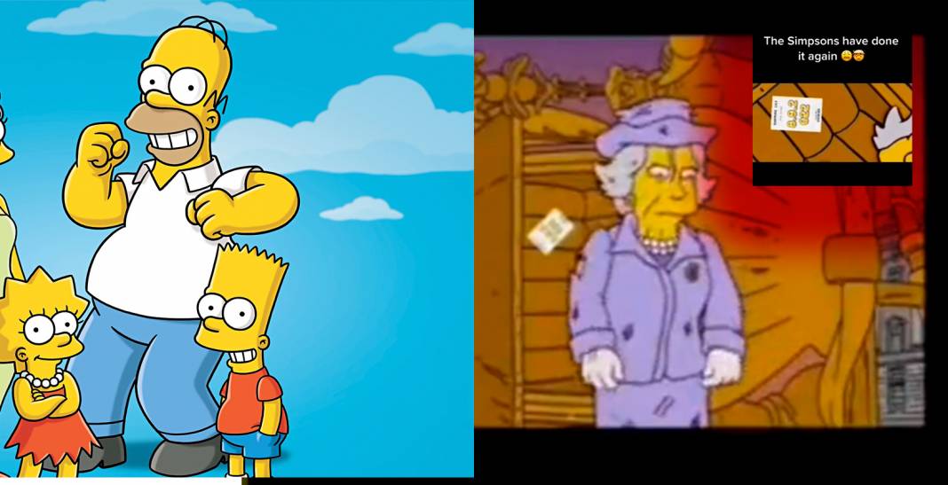 The Simpson yine yanılmadı! Yıllar önce Kraliçe Elizabeth'in ölüm tarihini ekranda vermiş! 1