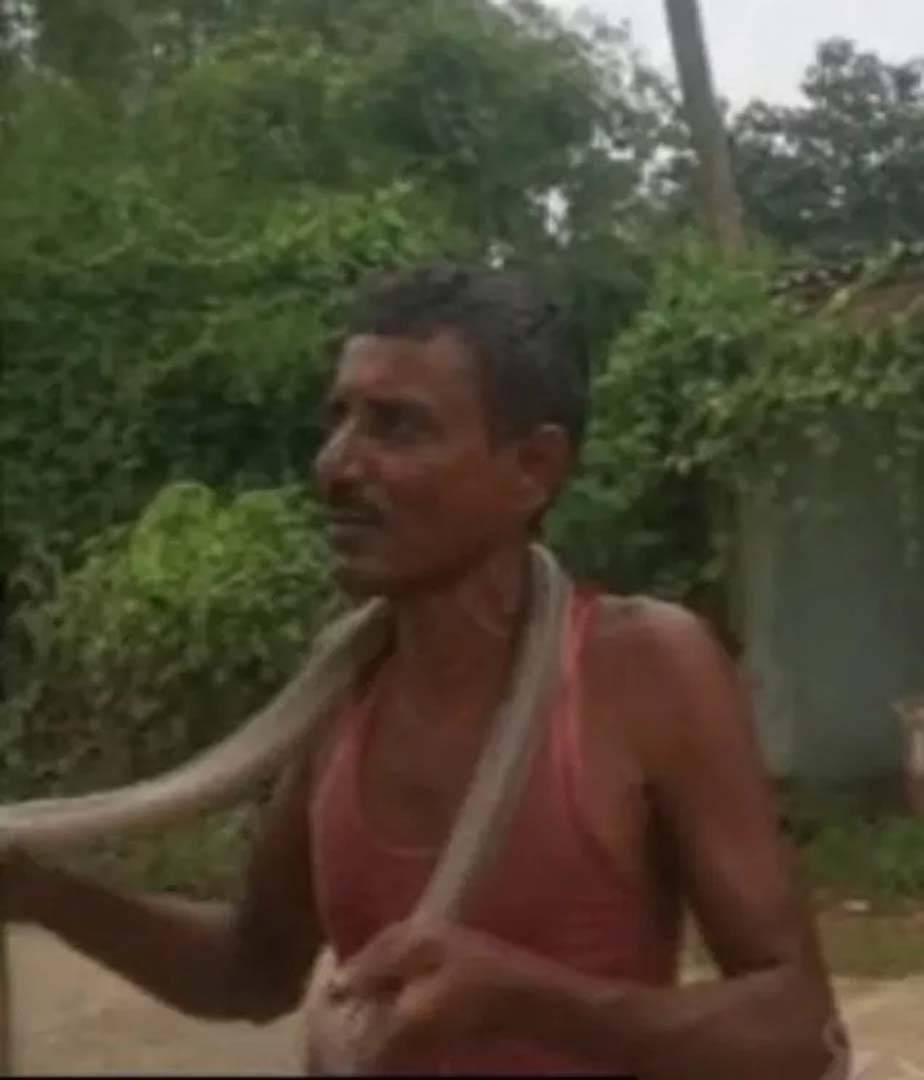 Kendisine saldıran yılanı zehirleyip ısırarak öldüren adamın bir garip olayı! 4