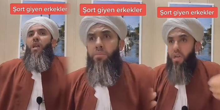 TikTok fenomeni Kenan Hoca şort giyinen erkeklere ağzına geleni saydı! "Nihayet sıra erkeklere gelebildi!"