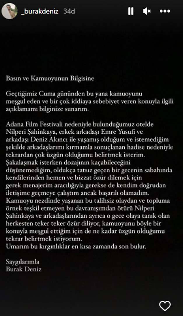 Burak Deniz'den Nilperi Şahinkaya açıklaması! Özrü kabahatinden büyük! "Başarılı olamadım" 6