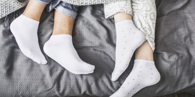 Çoraplı ya da çorapsız uyumak istemenin biyolojik nedenleri