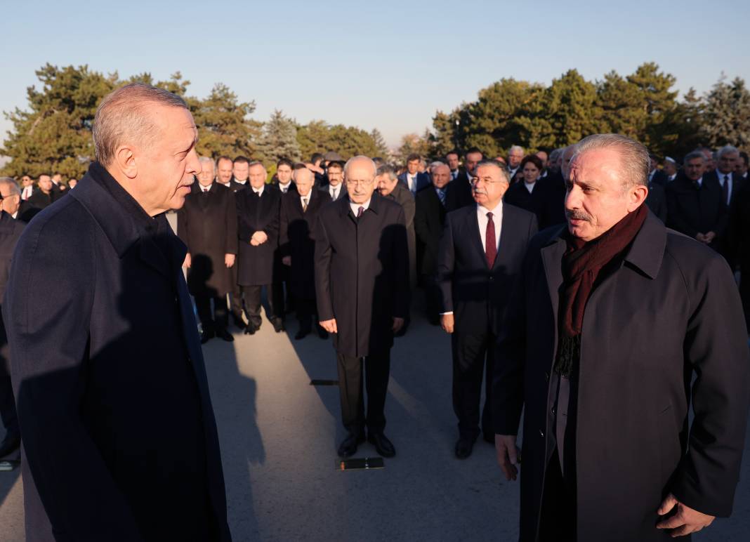 Devlet erkanı Anıtkabir'e geldi! Mustafa Kemal Atatürk için tören düzenlendi! 3