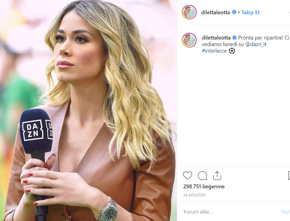 Diletta Leotta İtalya'da gündem oldu 4