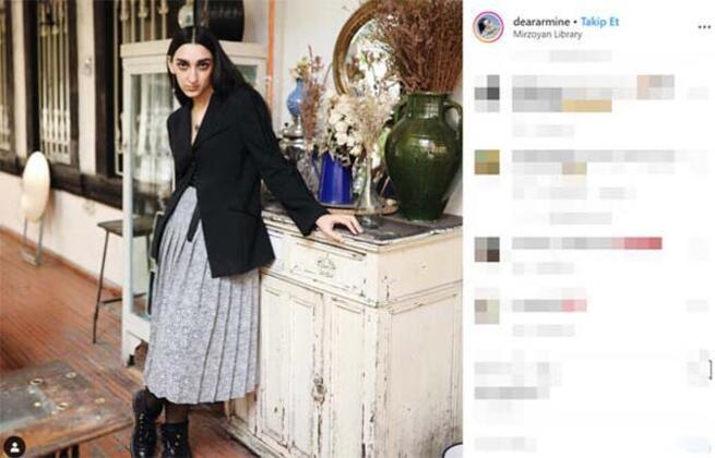 Dünyanın konuştuğu model! Armine Harutyunyan Gucci'nin yeni tanıtım yüzü oldu... 3