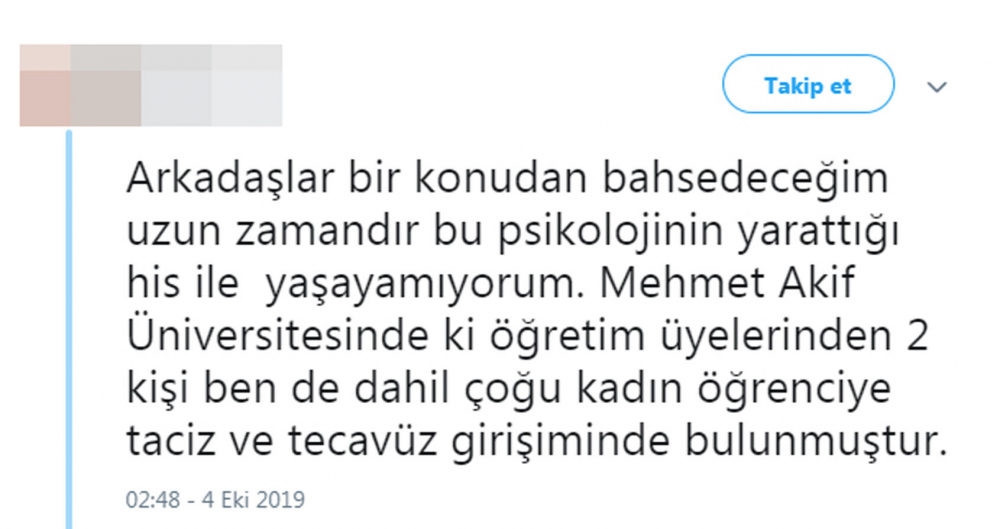 Taciz iddiası üniversiteyi karıştırdı! YÖK harekete geçti 6