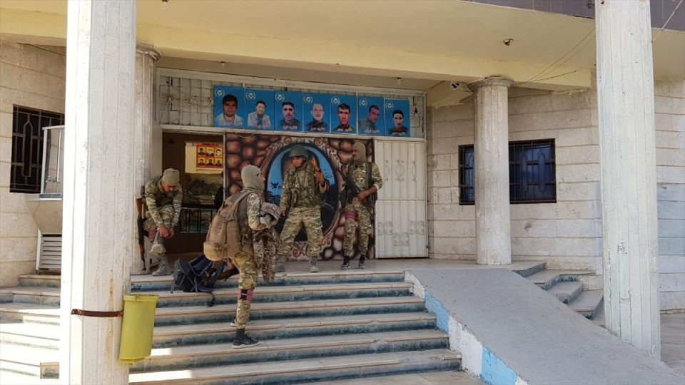 YPG/PKK'nın asayiş merkezi ele geçirildi 2