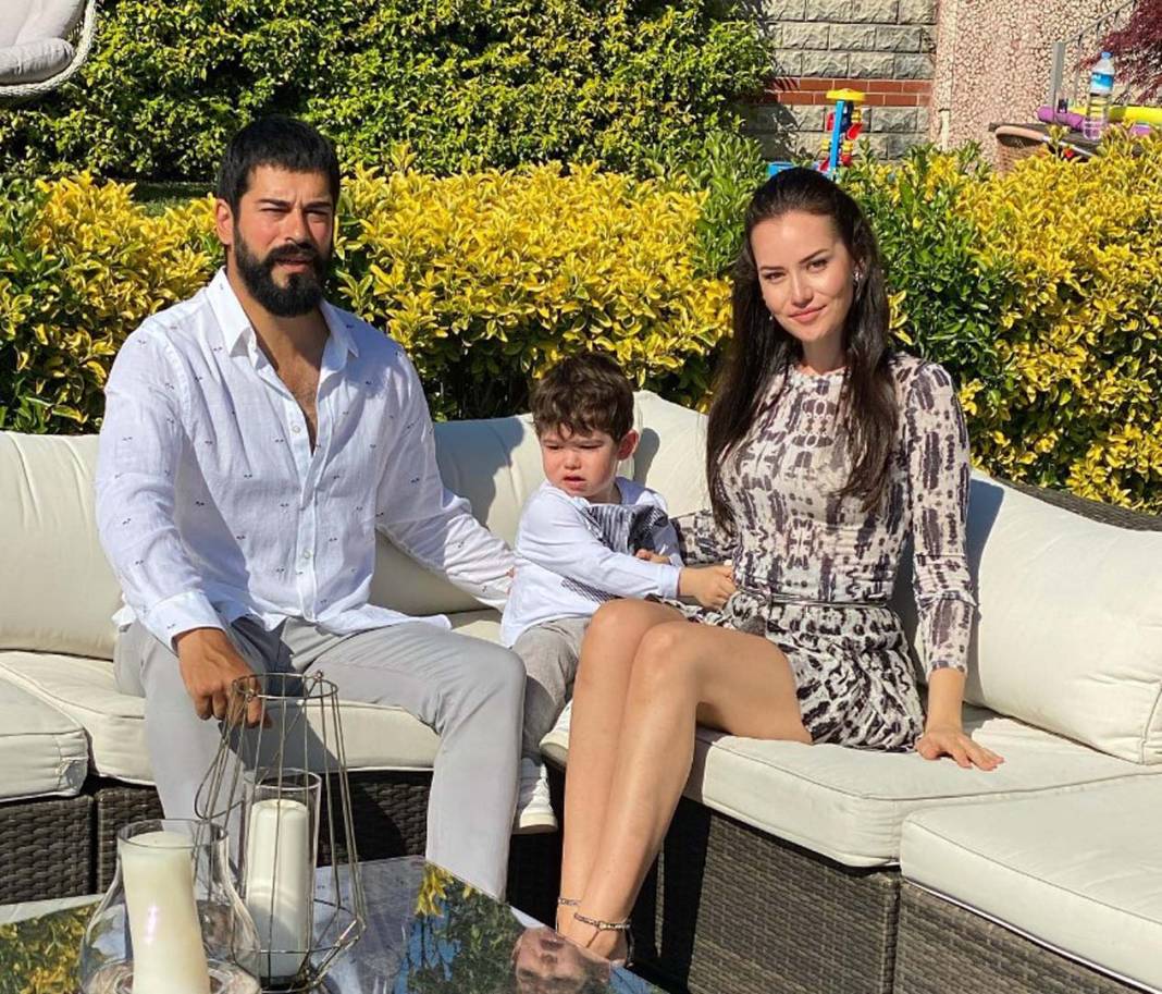 Fahriye Evcen ve Burak Özçivit çiftinden güzel haber! Karan abi oldu 4