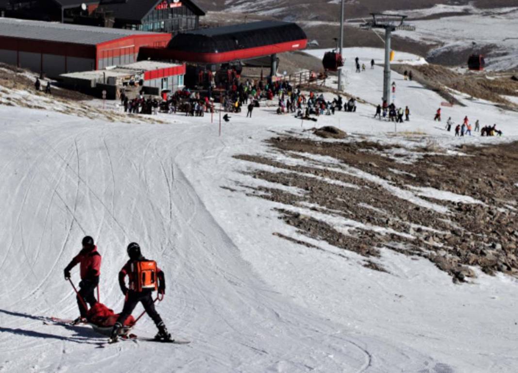 Erciyes'in güvenliğini  Jandarma Arama Kurtarma ekipleri sağlıyor! 10