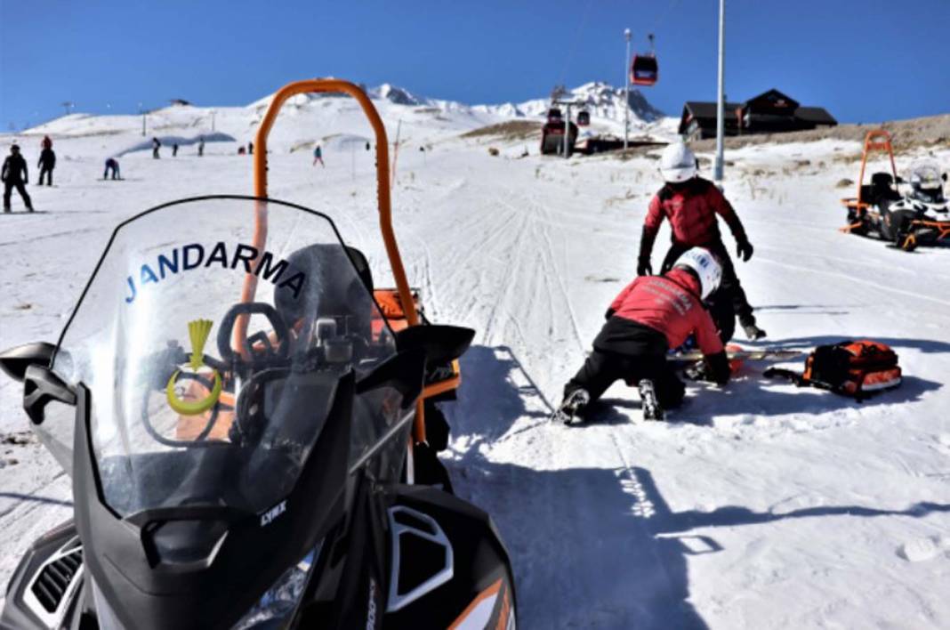 Erciyes'in güvenliğini  Jandarma Arama Kurtarma ekipleri sağlıyor! 5