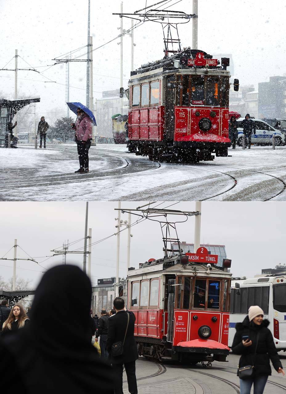 İstanbul'da en kurak kış ayı yaşanıyor! Geçmiş yıllara ait kar manzaraları herkesi üzdü! 17