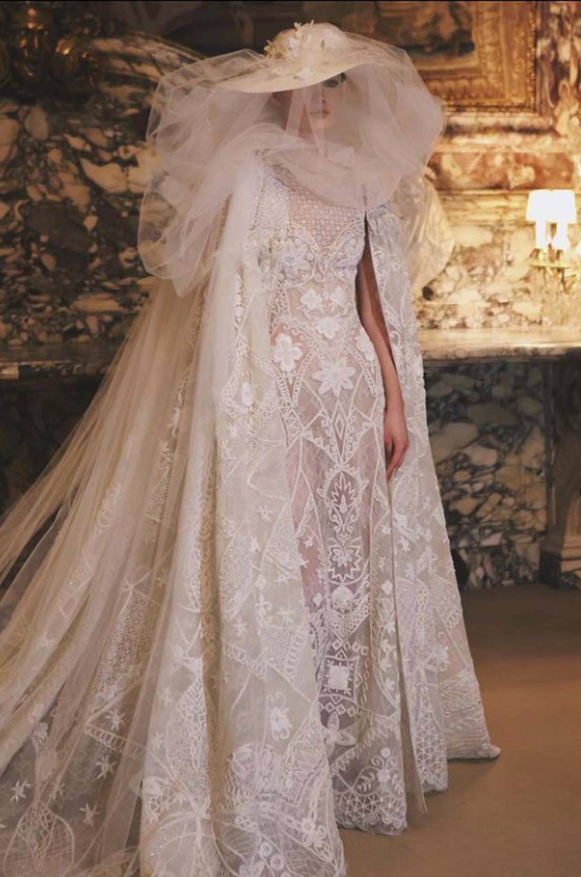 Yılın çok konuşulacak defilesi Zuhair Murad'dan geldi! Paris Haute Couture podyumları yıkıldı! 18