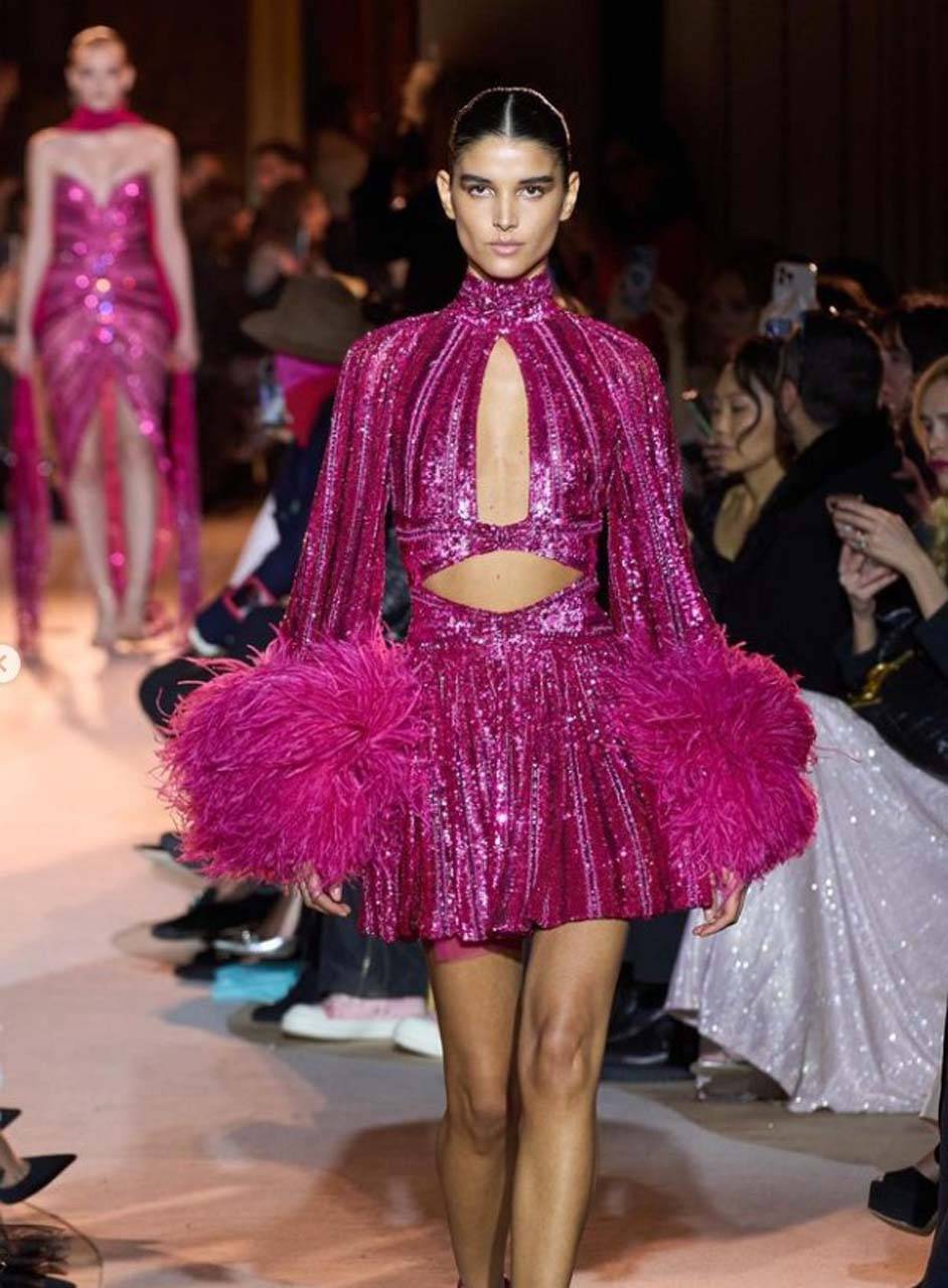 Yılın çok konuşulacak defilesi Zuhair Murad'dan geldi! Paris Haute Couture podyumları yıkıldı! 3