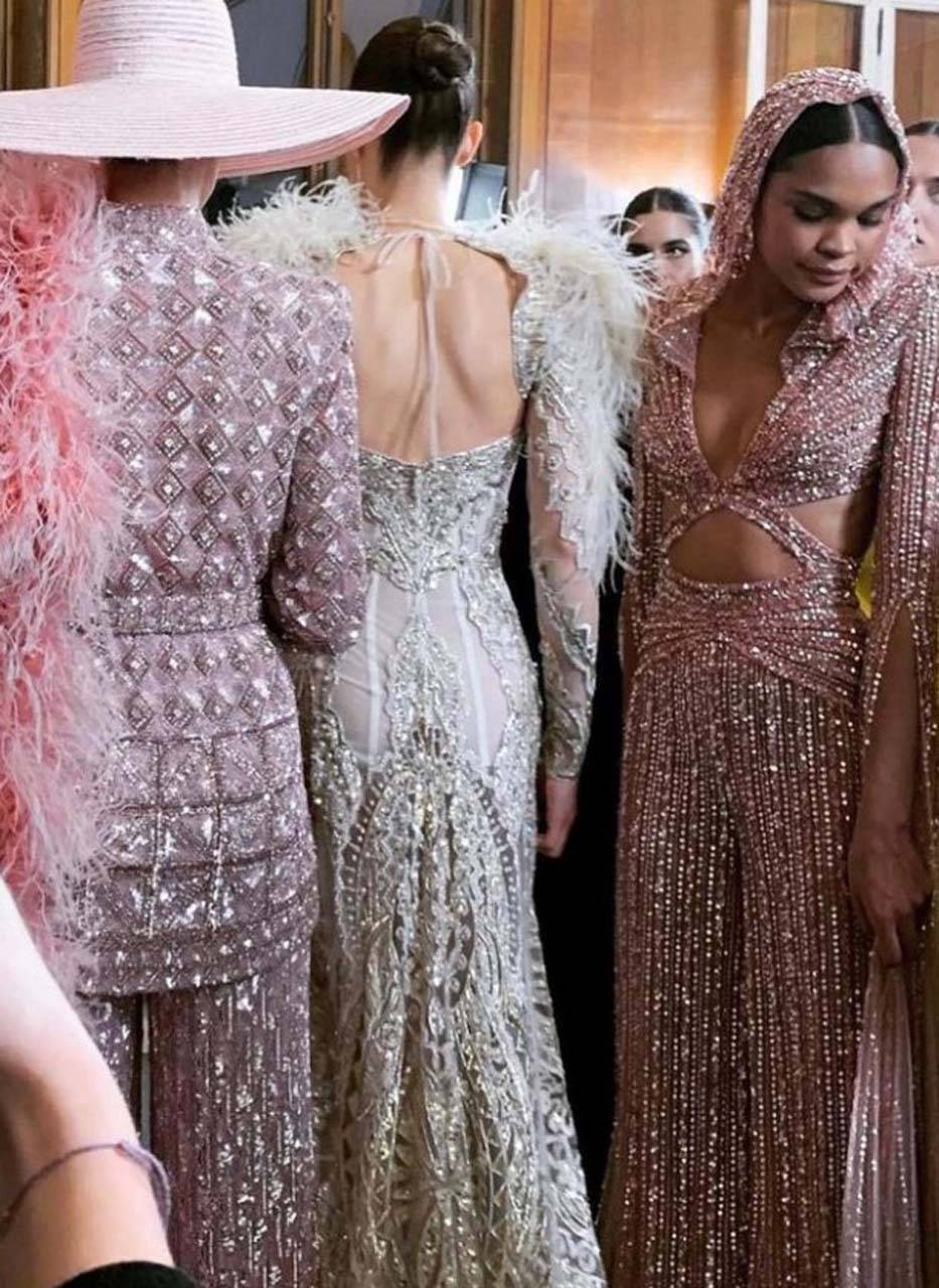 Yılın çok konuşulacak defilesi Zuhair Murad'dan geldi! Paris Haute Couture podyumları yıkıldı! 9