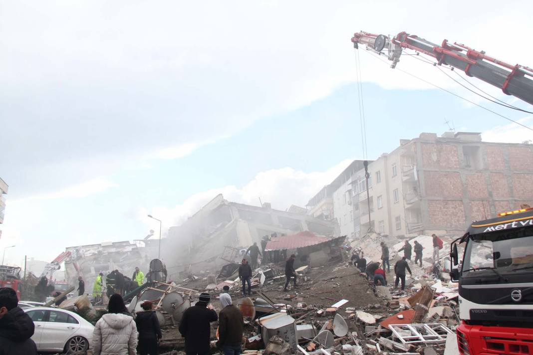 Yüreğimiz yanıyor! Deprem felaketinin yaşandığı Hatay dronla görüntülendi! İşte o fotoğraflar... 29