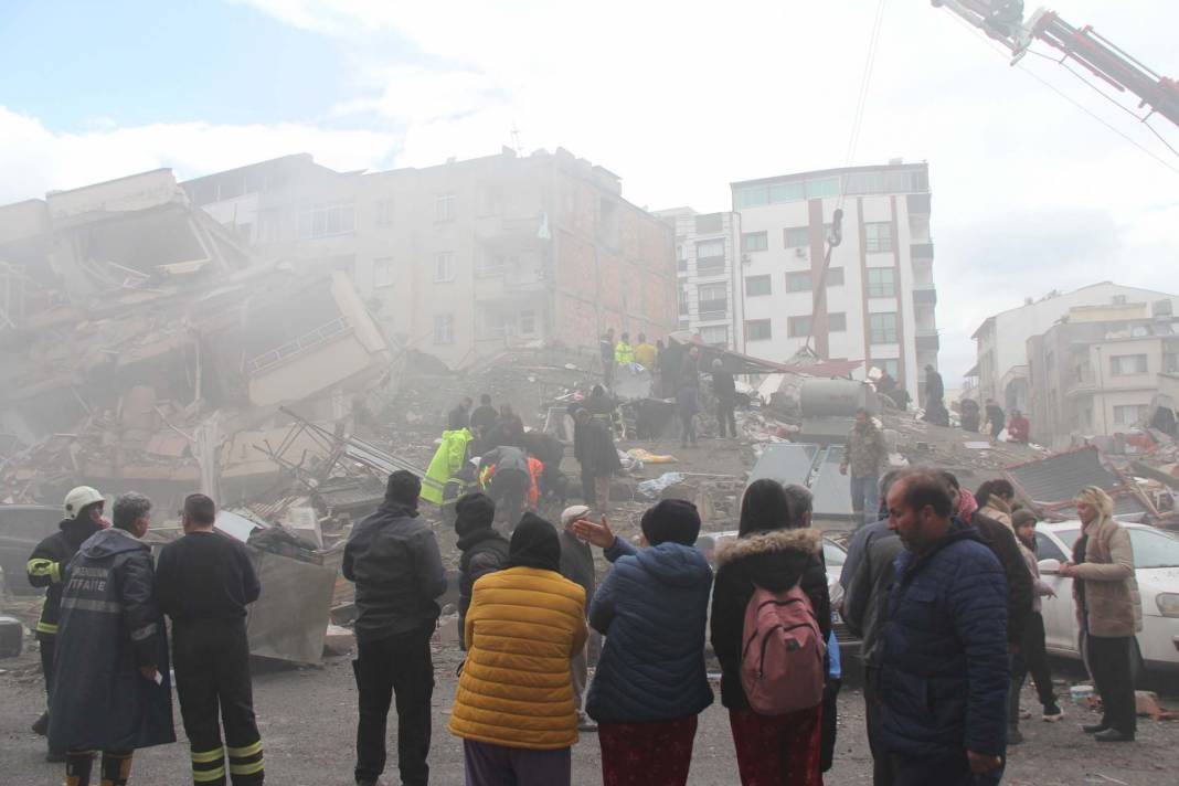 Yüreğimiz yanıyor! Deprem felaketinin yaşandığı Hatay dronla görüntülendi! İşte o fotoğraflar... 30