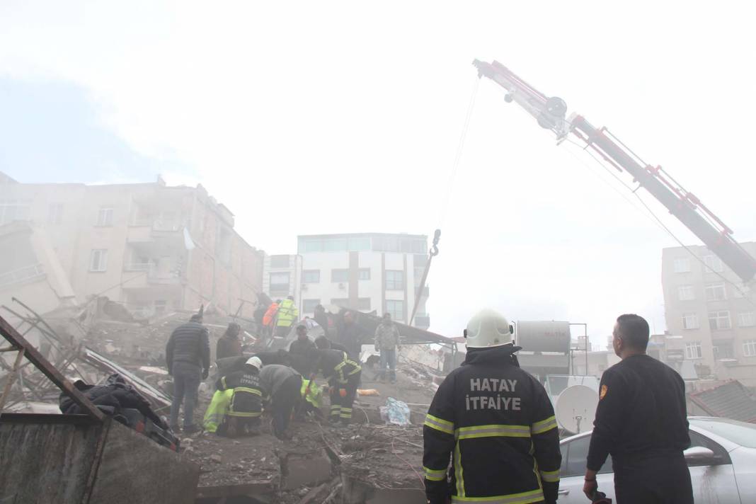 Yüreğimiz yanıyor! Deprem felaketinin yaşandığı Hatay dronla görüntülendi! İşte o fotoğraflar... 31