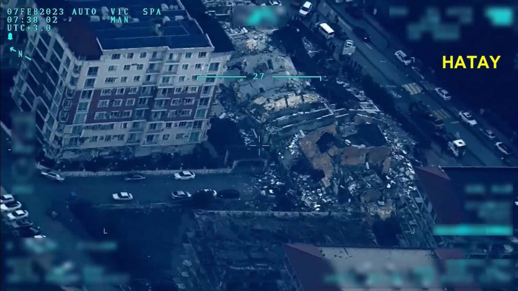 Kahramanmaraş depreminin vurduğu Hatay, havadan İHA ve dronlarla görüntülendi! Yıkımın boyutu yürekleri acıttı 32