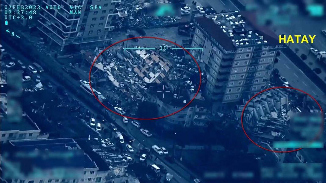 Kahramanmaraş depreminin vurduğu Hatay, havadan İHA ve dronlarla görüntülendi! Yıkımın boyutu yürekleri acıttı 33