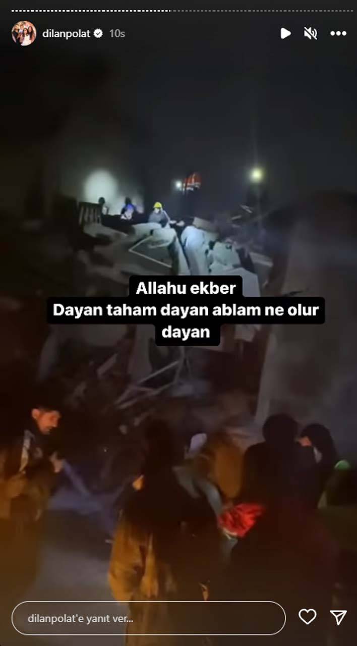 Deprem enkazında kaldı! CZN Burak ve Dilan Polat, Taha Duymaz için harekete geçti: "Dayan Taha'm dayan, ablam ne olur dayan" 9