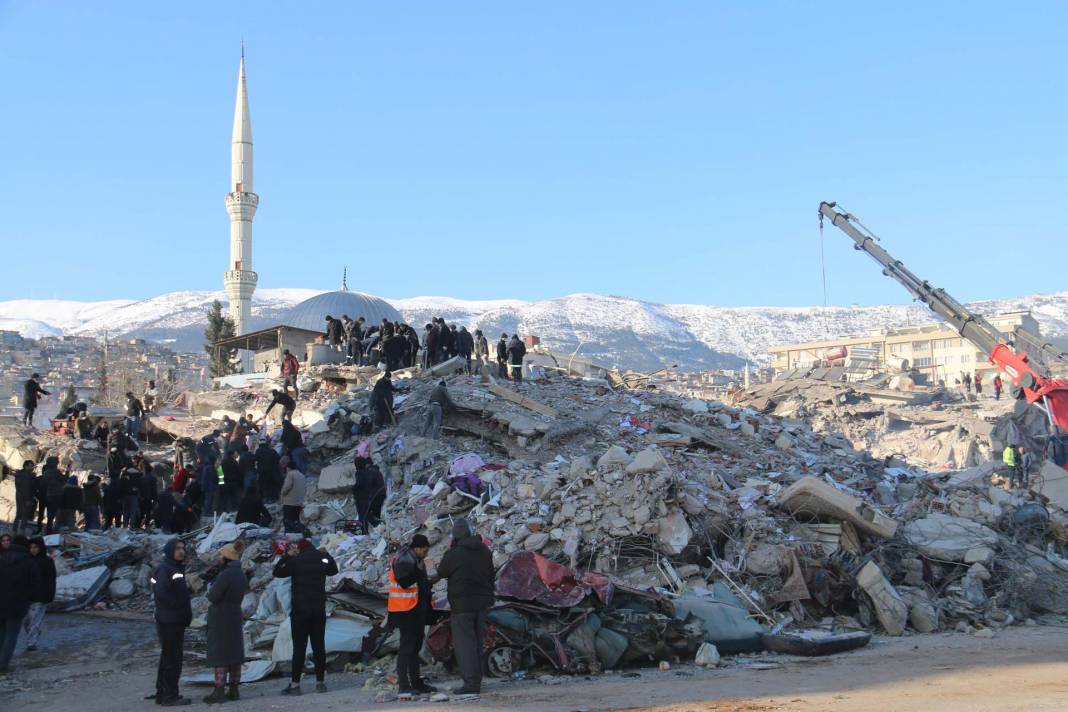 Kahramanmaraş'taki son durum yürekleri acıttı! İşte Kahramanmaraş depreminin görüntüleri... 35