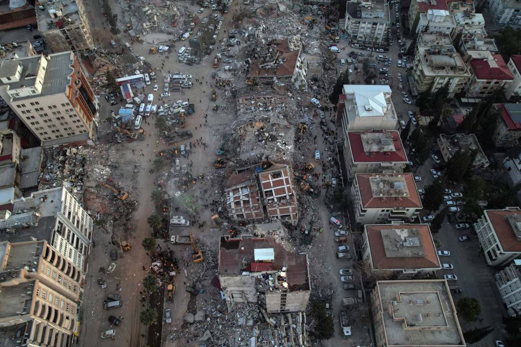 Kahramanmaraş'taki son durum yürekleri acıttı! İşte Kahramanmaraş depreminin görüntüleri... 7