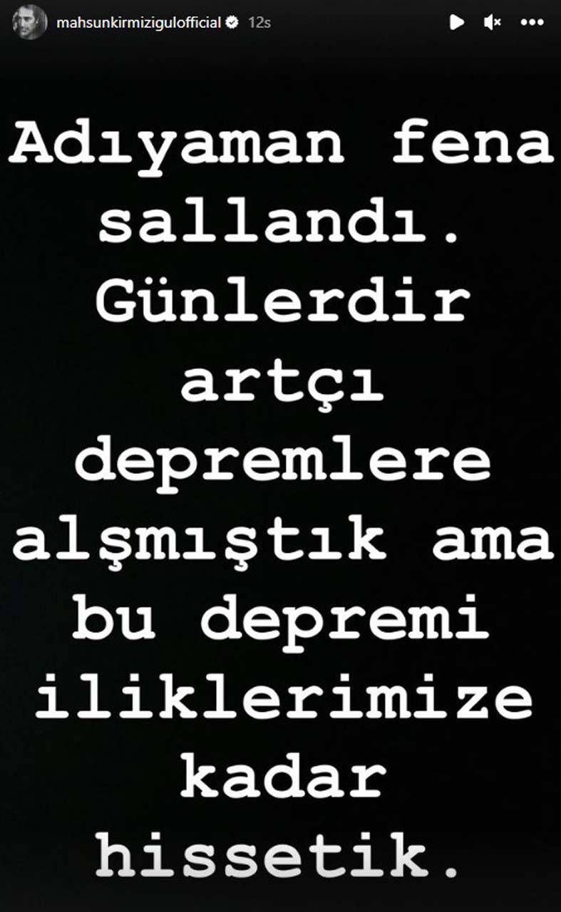 Mahsun Kırmızıgül depremden etkilendi! " Ölene kadar unutmayacağım!" 6