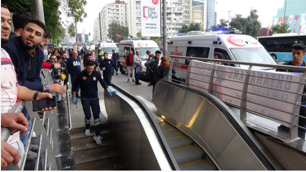 Metro durağında şoke eden intihar! Seferler iptal edildi... 6
