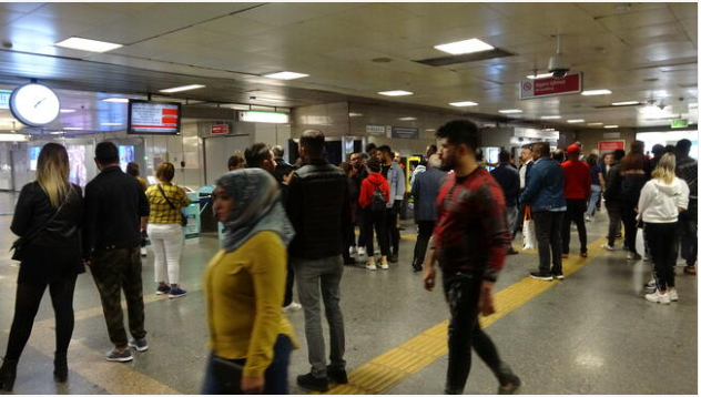 Metro durağında şoke eden intihar! Seferler iptal edildi... 8
