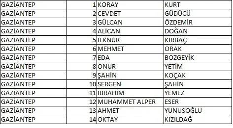 Memleket Partisi milletvekili aday listesi belli oldu, il il memleket Partisi aday listesi 30