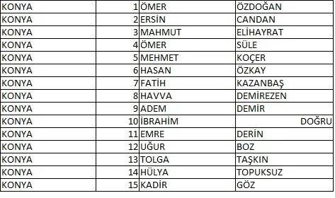 Memleket Partisi milletvekili aday listesi belli oldu, il il memleket Partisi aday listesi 55