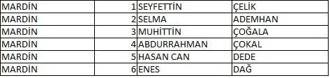 Memleket Partisi milletvekili aday listesi belli oldu, il il memleket Partisi aday listesi 58