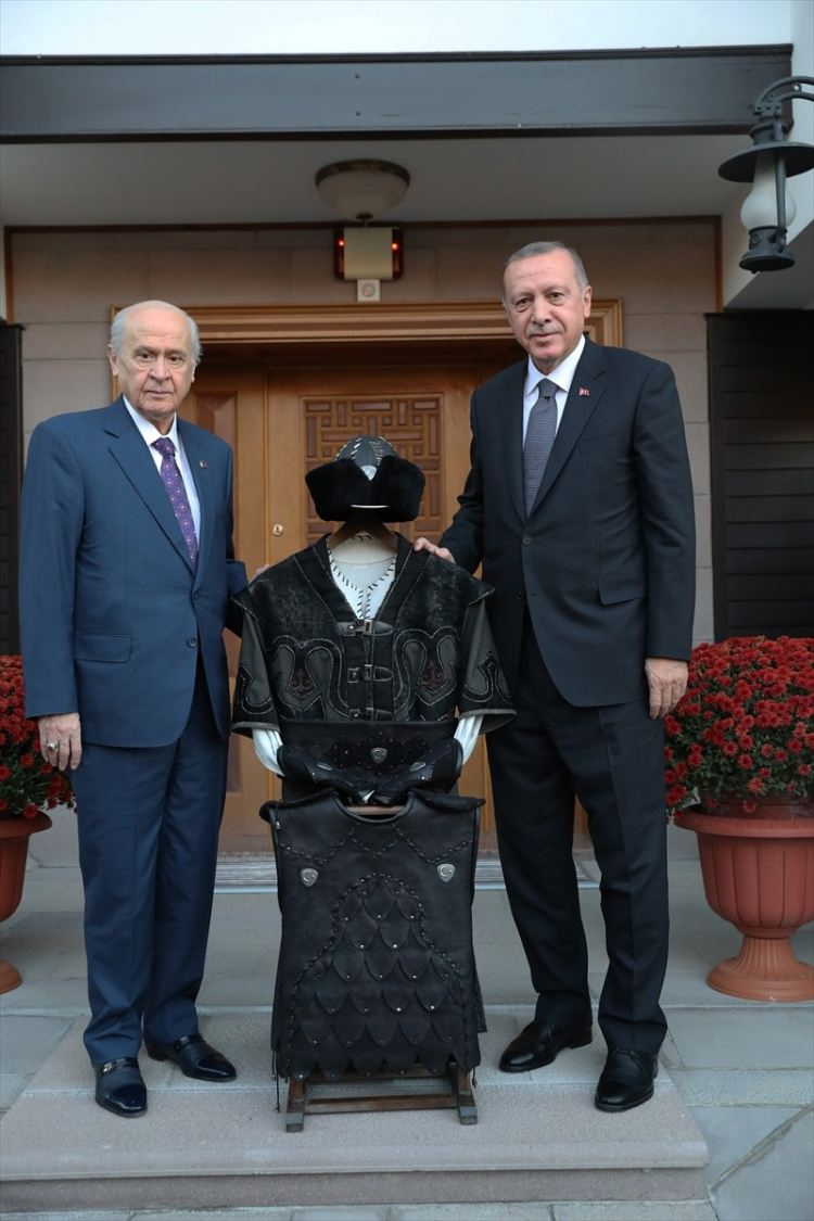 Cumhurbaşkanı Erdoğan'dan MHP lideri Bahçeli'ye anlamlı ziyaret! 10