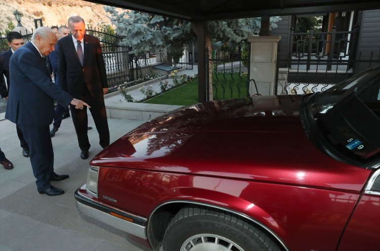 Cumhurbaşkanı Erdoğan'dan MHP lideri Bahçeli'ye anlamlı ziyaret! 14