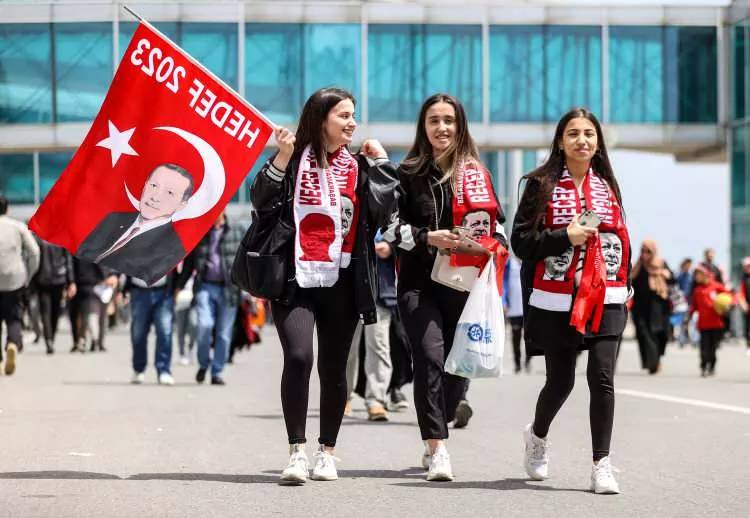 AK Parti'nin tarihi  İstanbul mitinginden muhteşem görüntüler 13