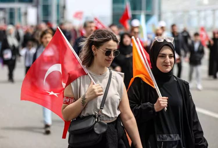 AK Parti'nin tarihi  İstanbul mitinginden muhteşem görüntüler 14