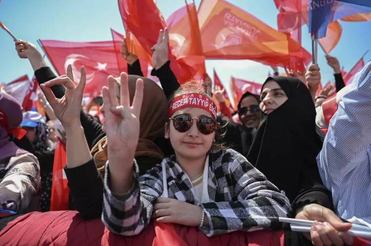 AK Parti'nin tarihi  İstanbul mitinginden muhteşem görüntüler 17