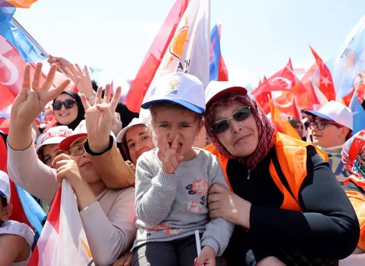 AK Parti'nin tarihi  İstanbul mitinginden muhteşem görüntüler 37