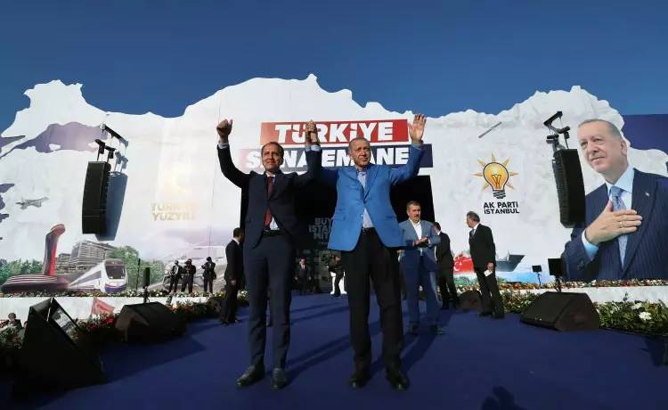 AK Parti'nin tarihi  İstanbul mitinginden muhteşem görüntüler 54