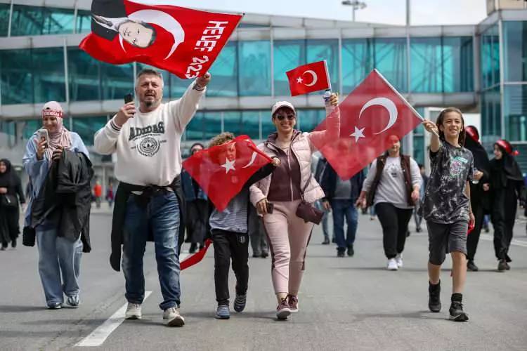 AK Parti'nin tarihi  İstanbul mitinginden muhteşem görüntüler 7